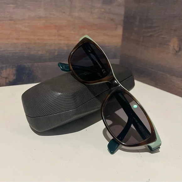 Diesel Eyeglasses DL5012 col.056 Tortoise&Green on Blue B-Shape Frame 52[]16 140 main image 6